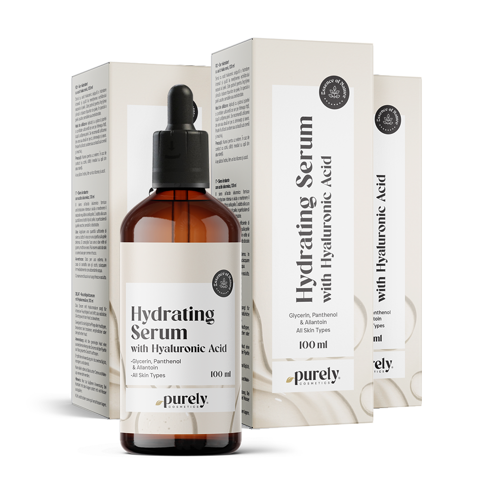 Serum nawilżające z kwasem hialuronowym.