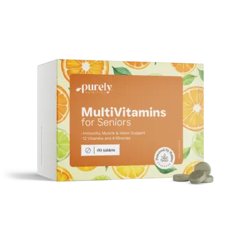 Multiwitaminy dla seniorów, 60 tabletek