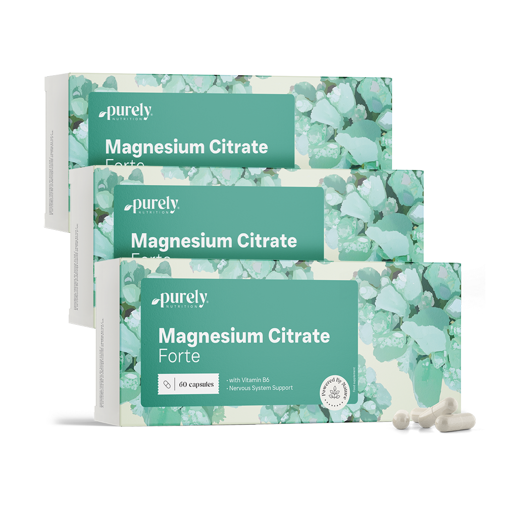 Cytrynian magnezu Forte + witamina B6.