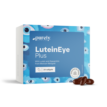 LuteinEye Plus – kompleks z luteiną i zeaksantyną, 30 miękkich kapsułek
