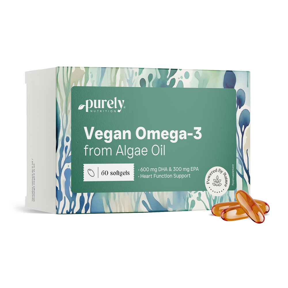Omega-3 roślinne z alg.