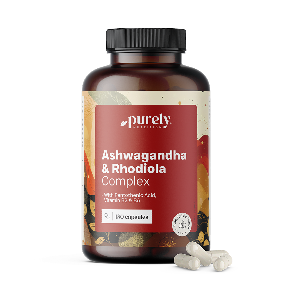 Ashwagandha i korzeń różany.